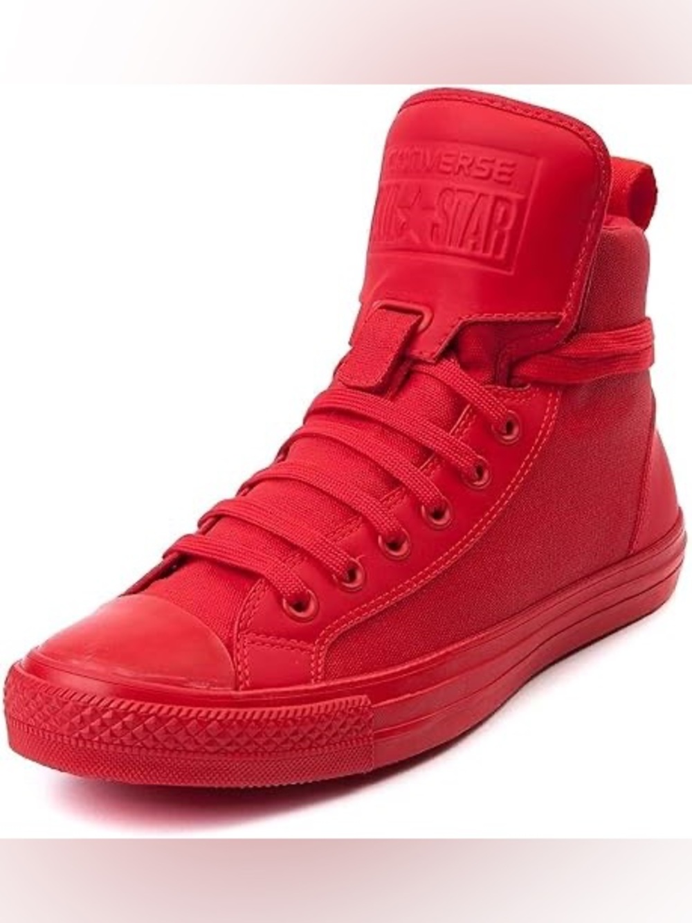 All Red Converse High Top Sneakers